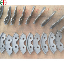 AS2027 NiCr2-500 Concrete Mixer Wear Blades Ni-hard Cast Iron,Ni-hard White Iron Blade EB10031